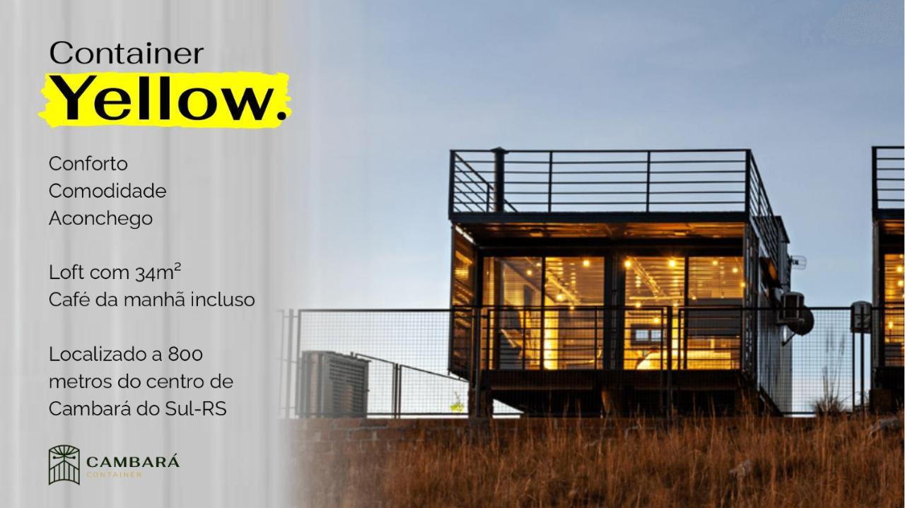 Cambara Container Hotel Exterior photo