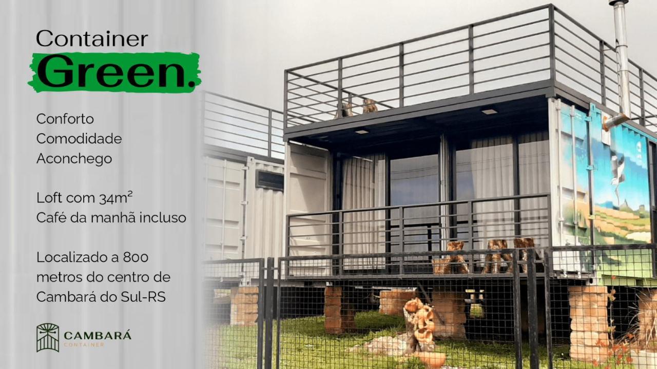Cambara Container Hotel Exterior photo