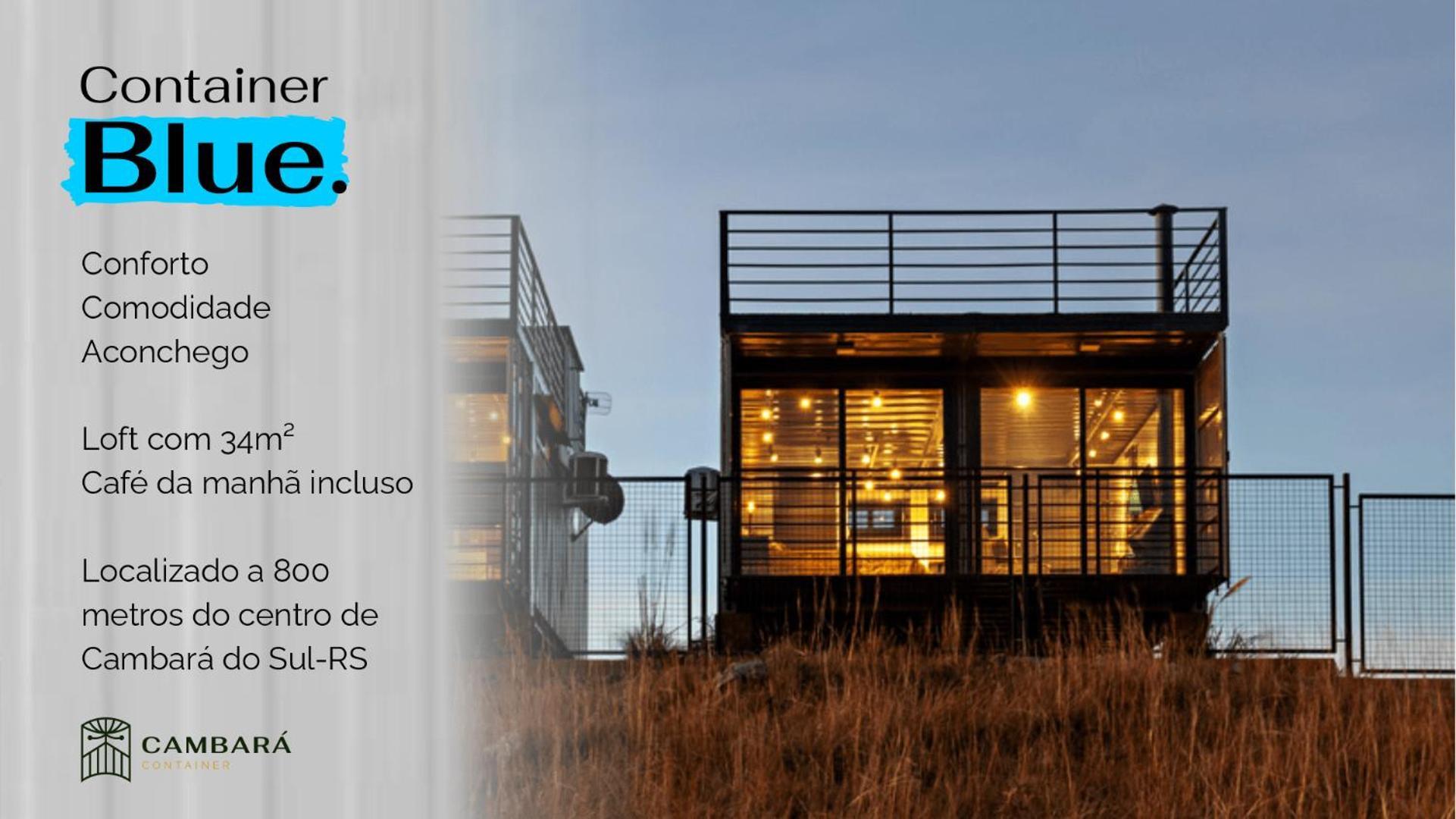 Cambara Container Hotel Exterior photo